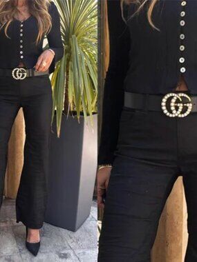 BEVY FLOG Black Pants